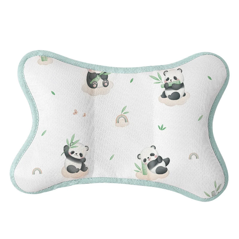 婴儿车蝴蝶枕头遛娃神器防撞护颈固定靠枕夏季宝宝推车头枕定型枕