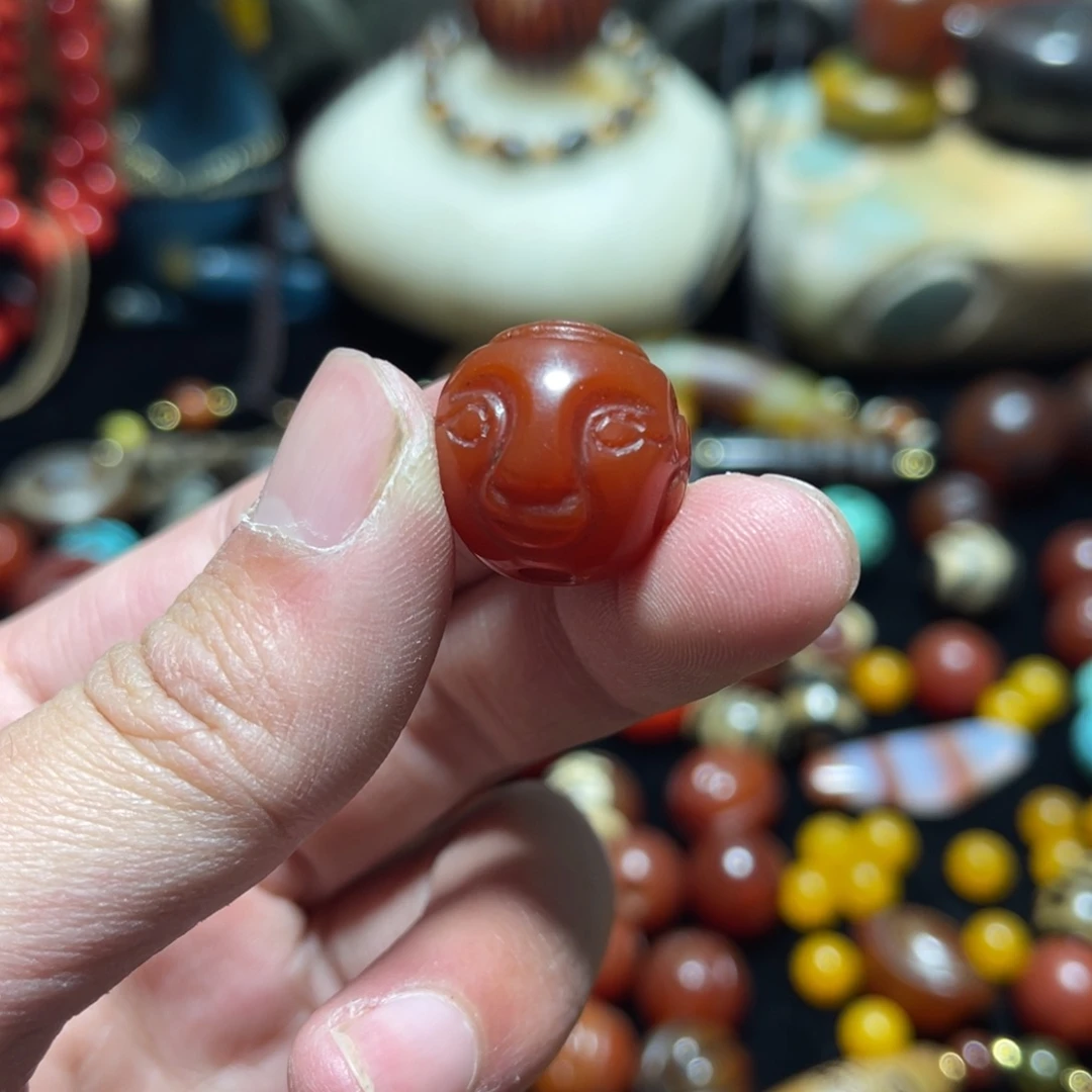 玛瑙/玉髓未镶嵌玛瑙单珠子