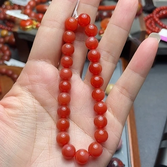 未镶嵌手串8多样性发南红玛瑙