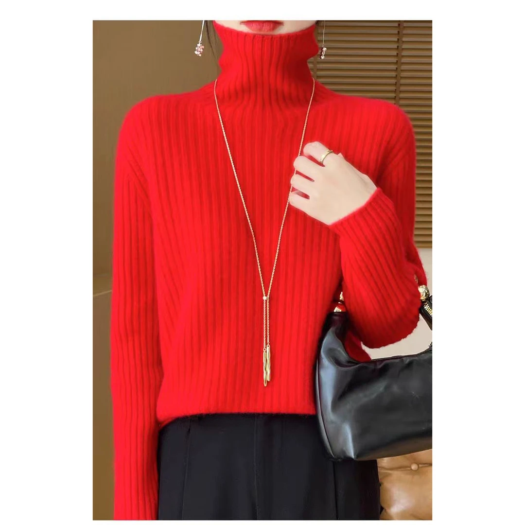 YS#小众针织毛衣宽松外搭2025新款洋气减龄显瘦上衣DY11807