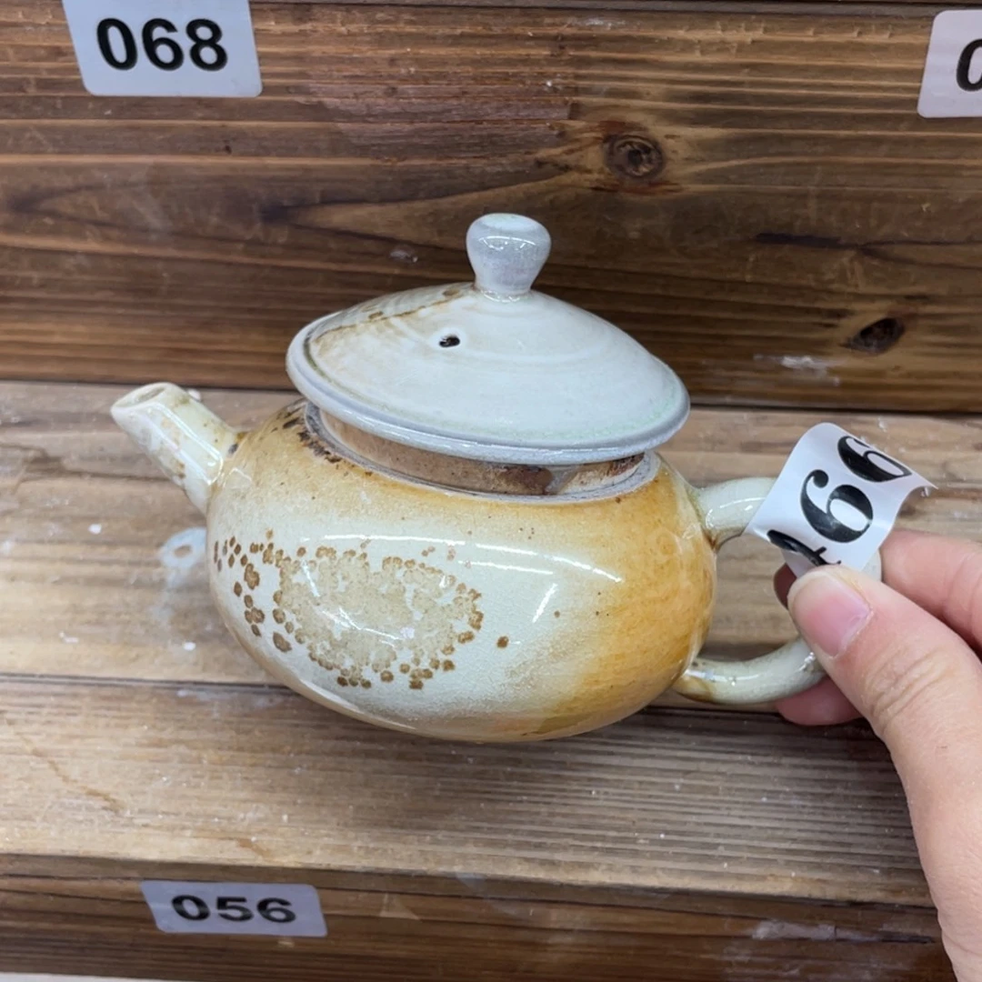 陶纯手工柴烧茶壶茶具瑕瑕