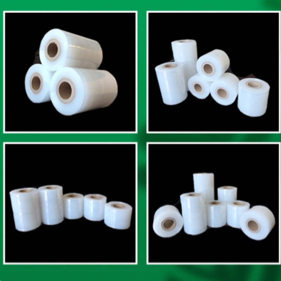 PE小卷缠绕膜环保自粘外卖封口膜防漏工业拉伸保鲜膜缠绕包装膜pe