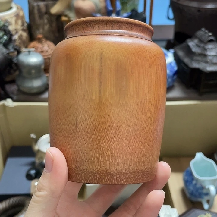 李***室竹子中古工艺品摆件