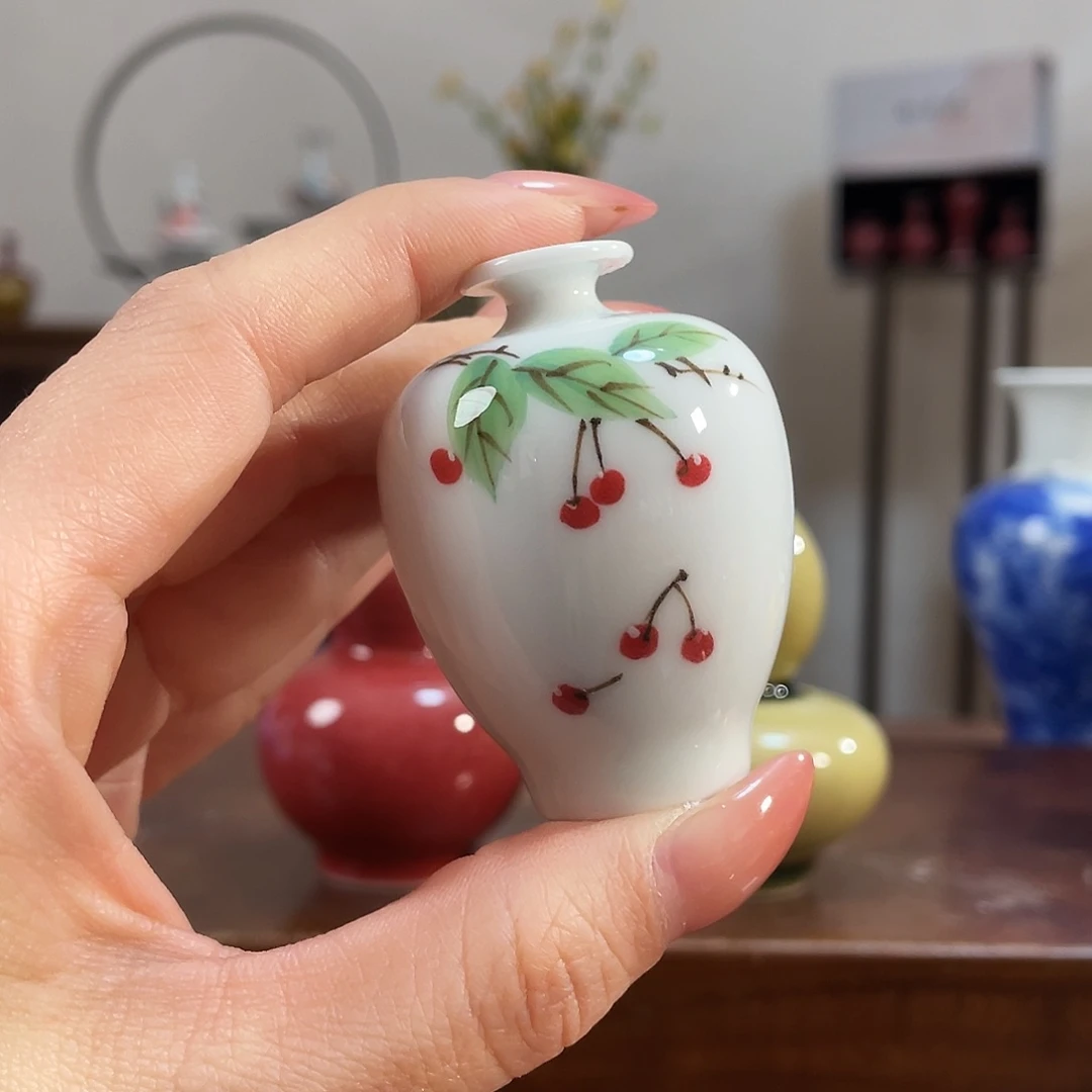 陶瓷花瓶花瓶陶瓷小摆件