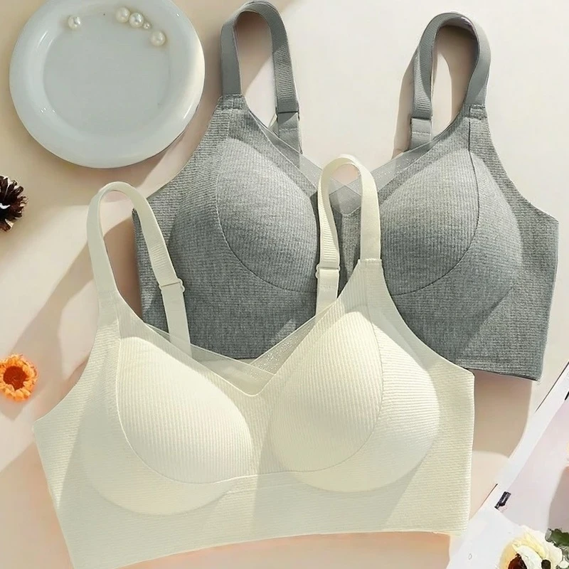 【提拉有型】防下垂无痕收副乳聚拢内衣显小无钢圈超薄立体罩杯内衣