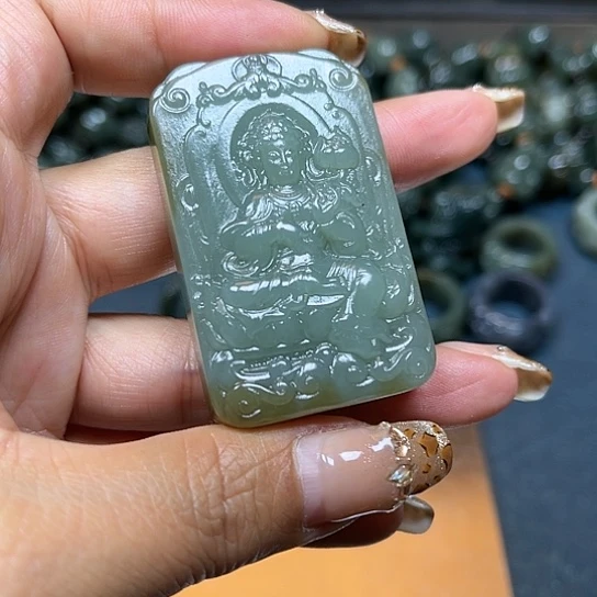 和田玉挂件未镶嵌