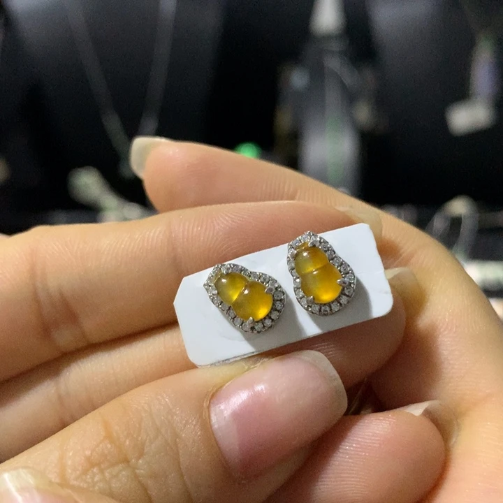 翡翠银S925镶嵌戒指