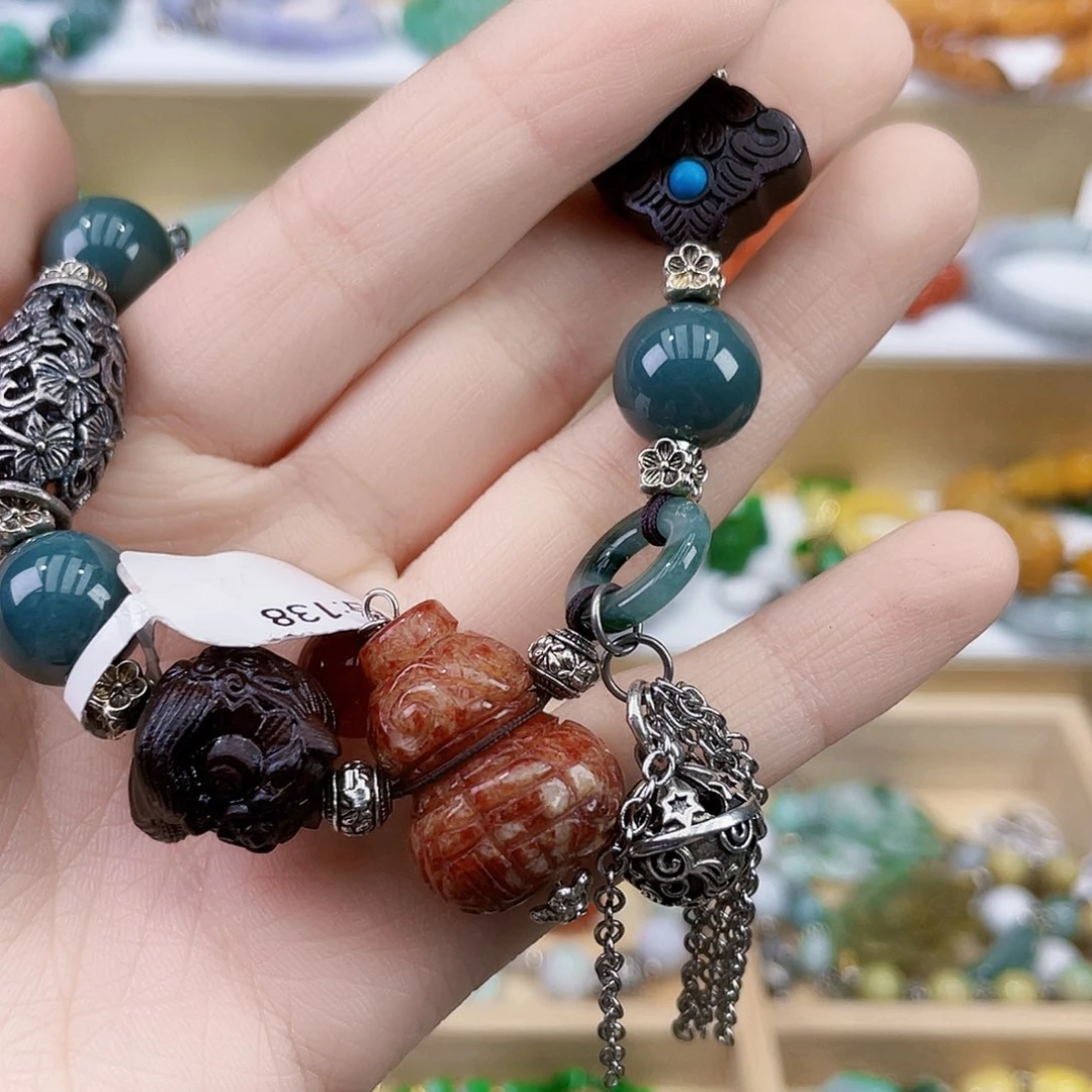 翡翠未镶嵌手链手链