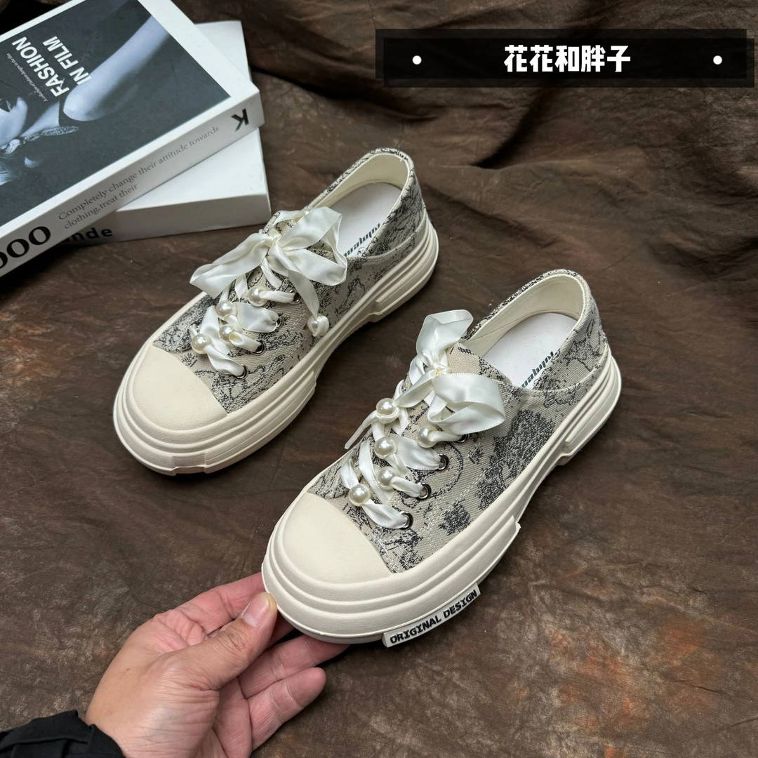 【NMD】小香风时尚休闲百搭单鞋W5-50灰色