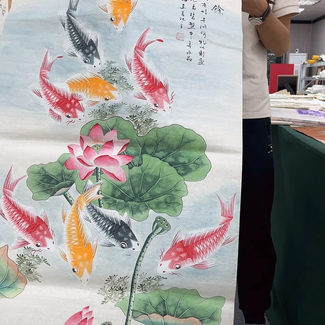 国画宣纸国画纯手绘作品