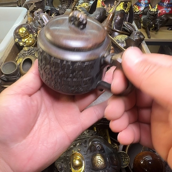 铜器办公室茶室摆件