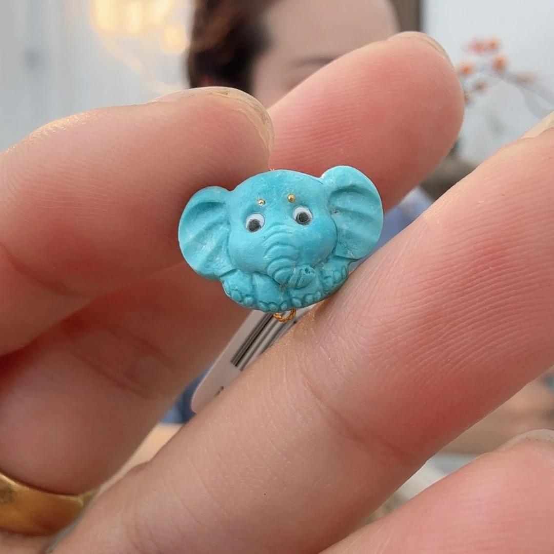 绿松石未镶嵌珠宝半成品