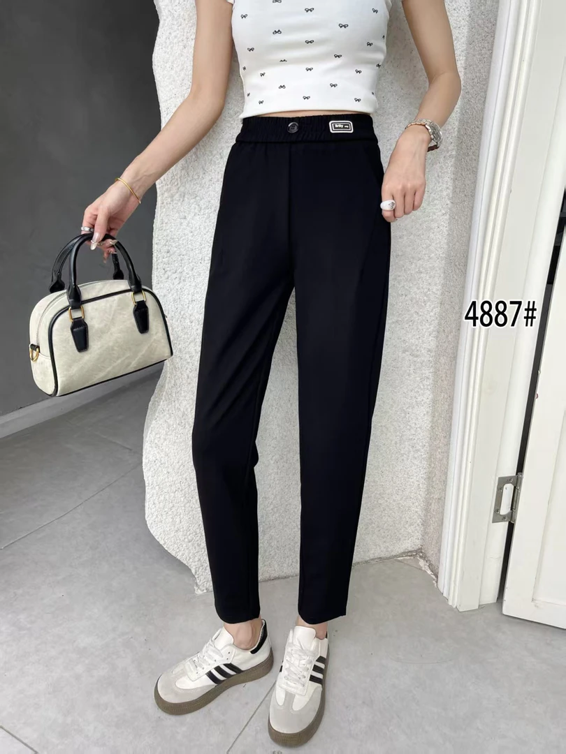 4887春夏新款长裤小米格哈伦裤