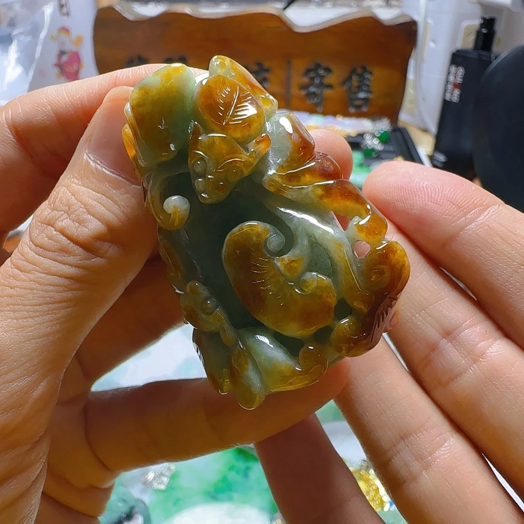 颈饰未镶嵌翡翠翡翠185