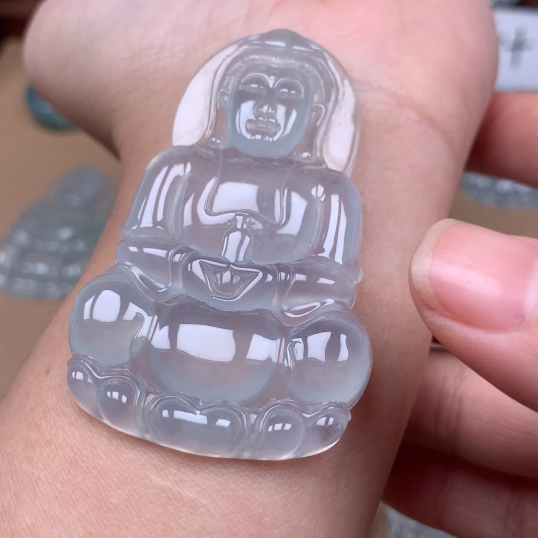 翡翠未镶嵌颈饰缅甸翡翠A货