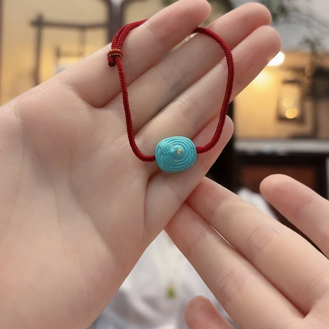 绿松石未镶嵌手绳