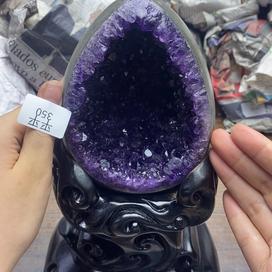 紫晶珠宝半成品未镶嵌