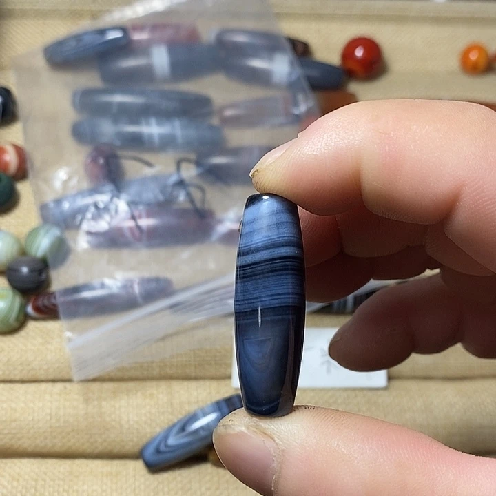 玛瑙/玉髓合金颈饰