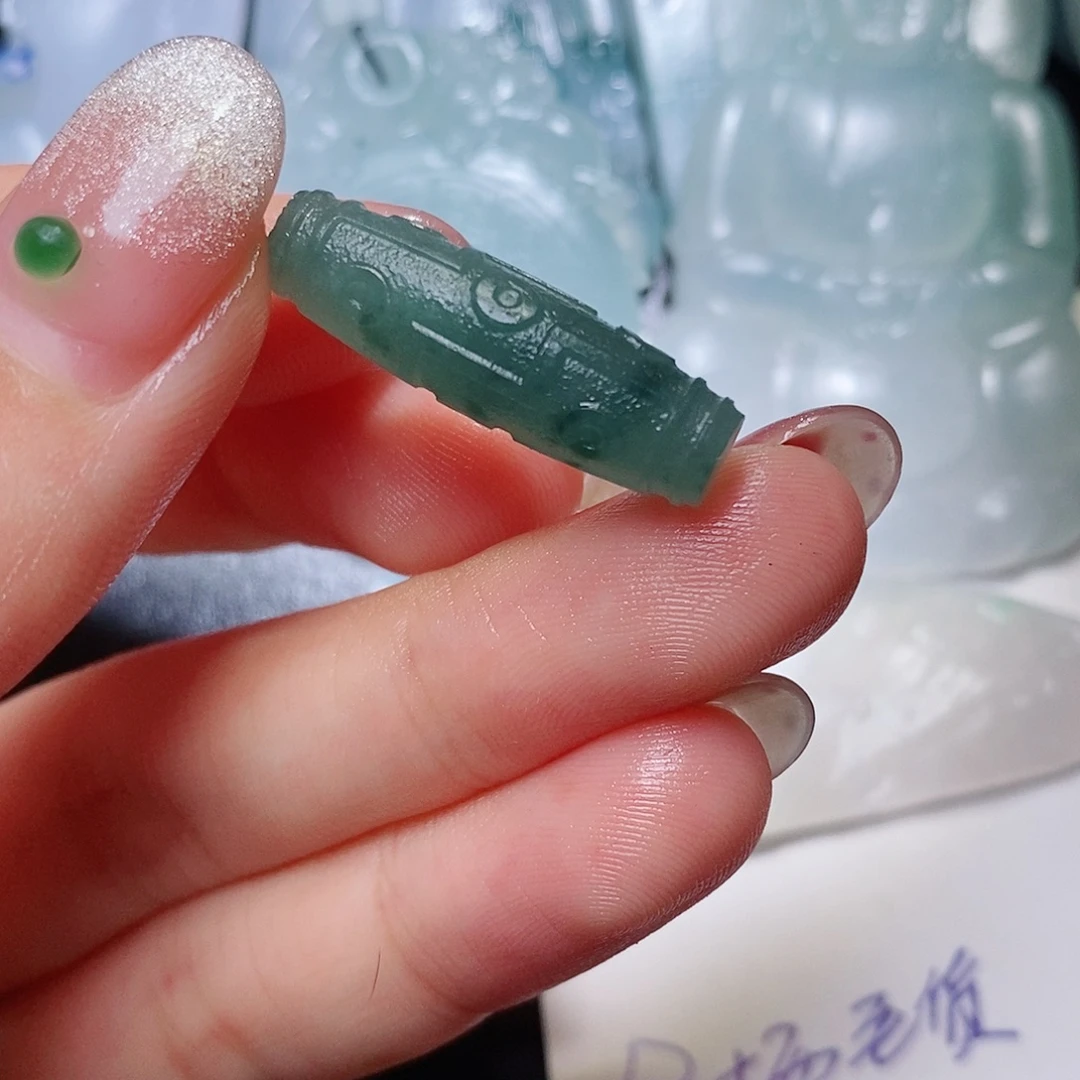 未镶嵌定制翡翠毛货付款后联系客服确认抛光