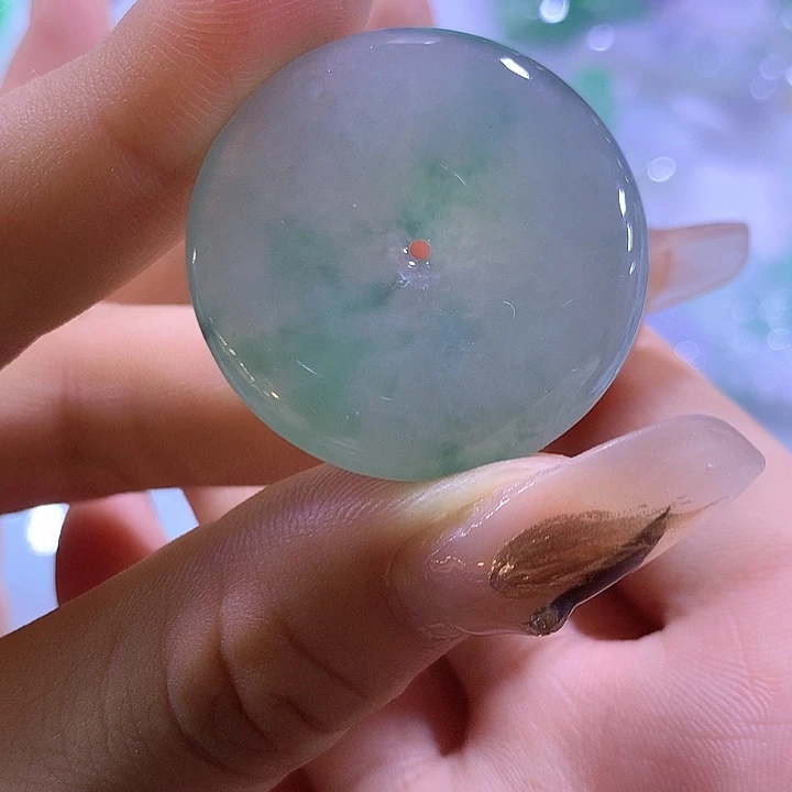颈饰未镶嵌翡翠天然翡翠A货吊坠