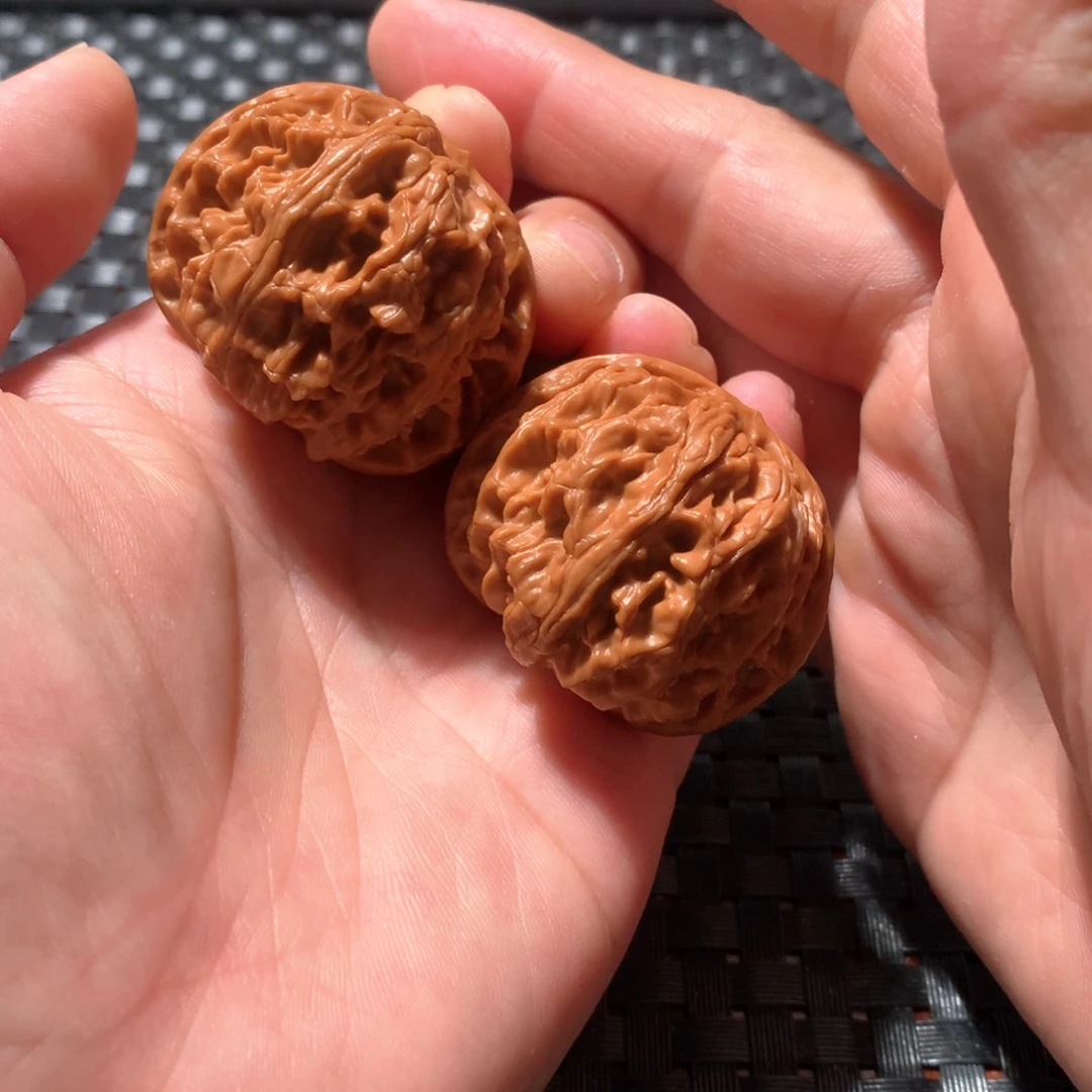 文玩核桃把件苹果