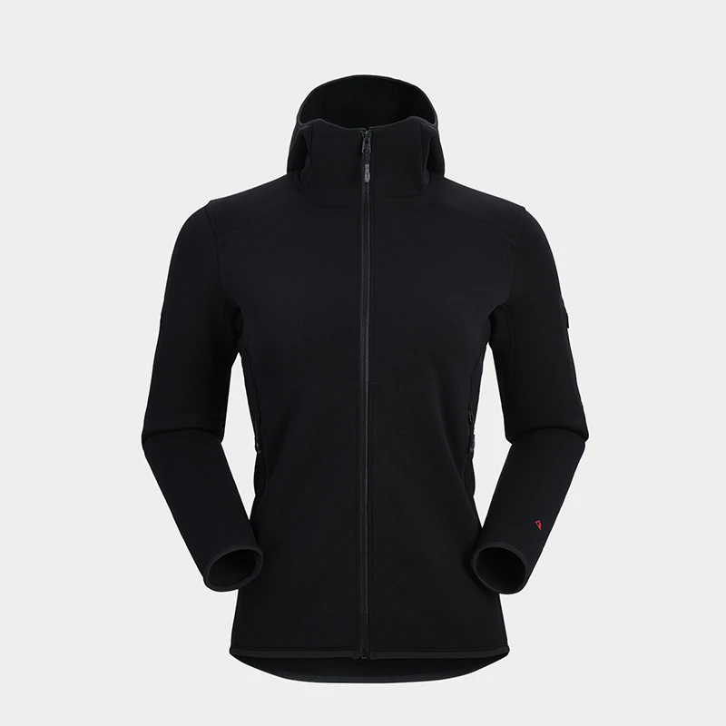 【入秋必备抓绒】KAILAS凯乐石冷杉连帽外套吸湿排汗弹力户外徒步女