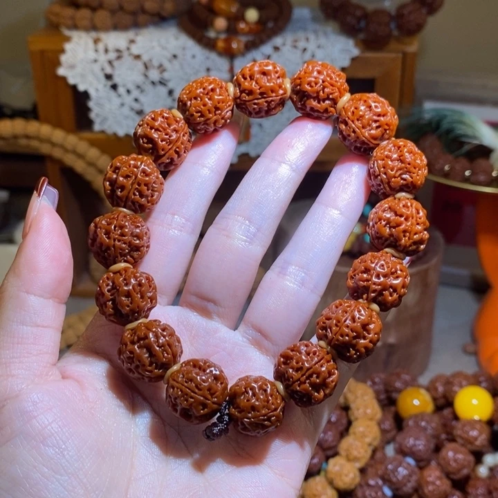 手串金刚菩提164玉华老树王满肉一物