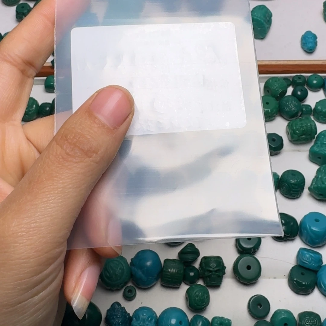 琉璃颈饰订做云纹一套