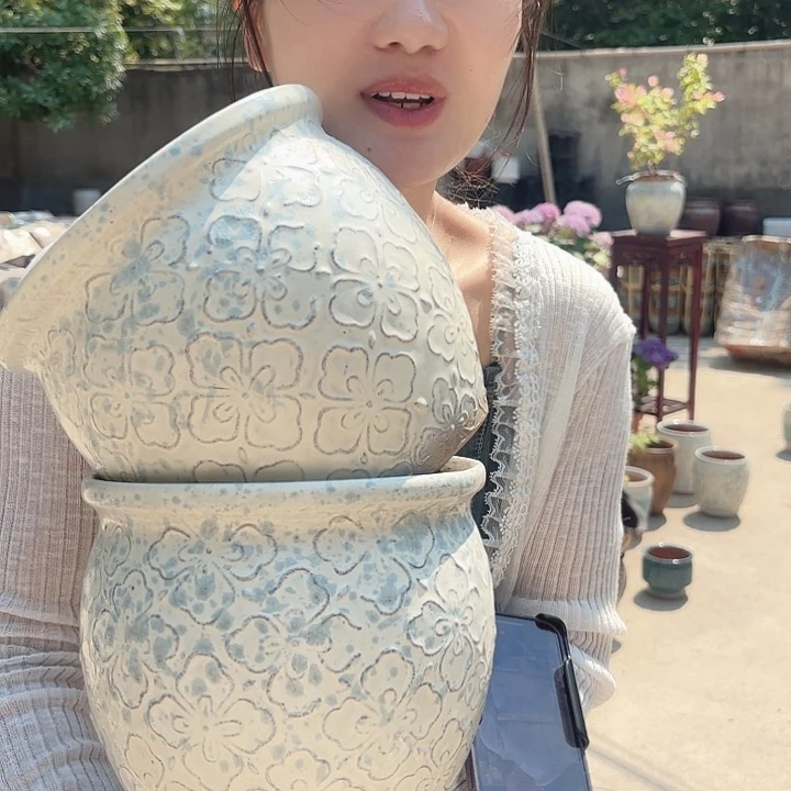 口径20高18两个四叶草白