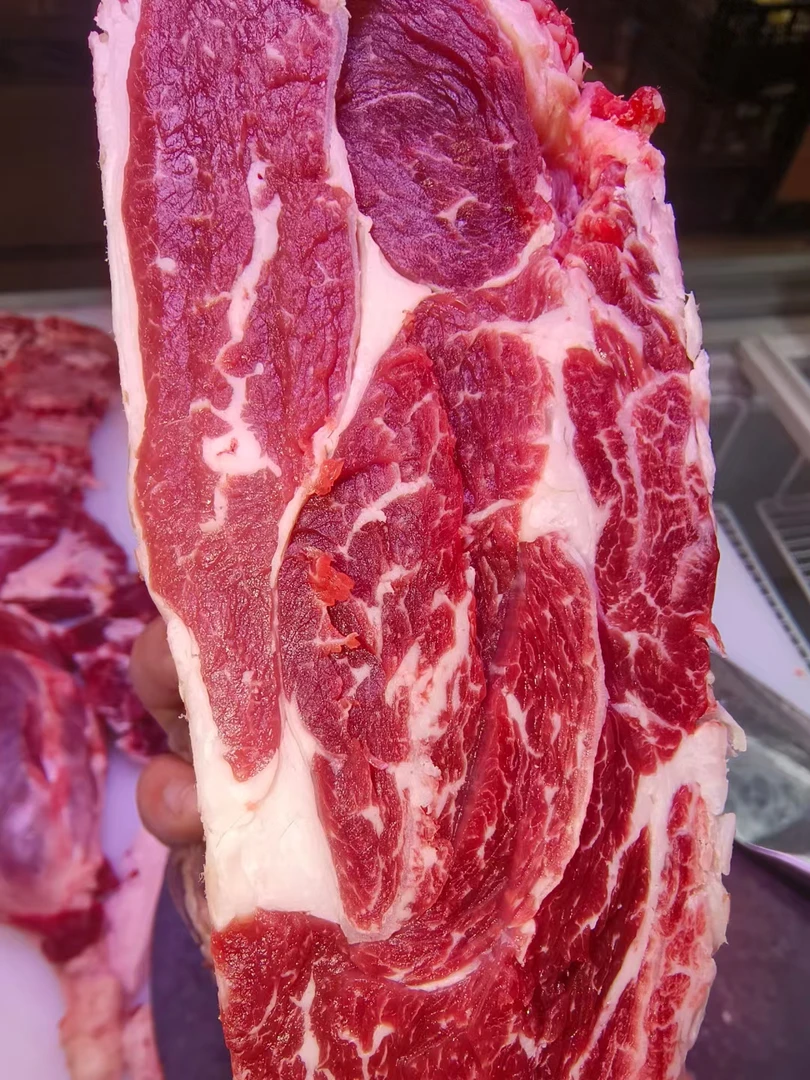 原切眼肉雪花牛肉牛肉吊龙牛排可红烧涮火锅商用新鲜牛肋排牛肋条