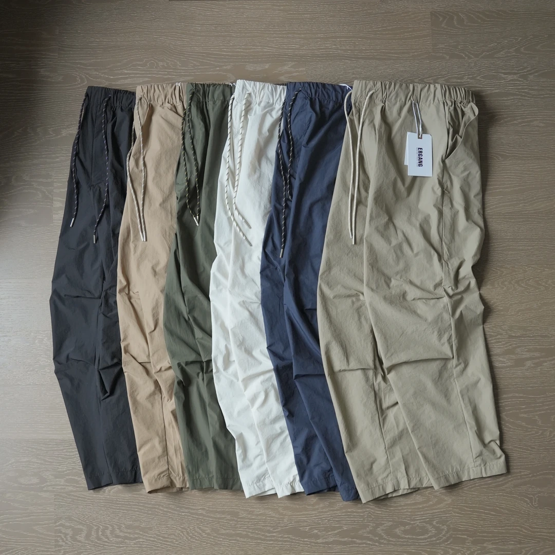 轻量化速干~Mountain System山系户外微锥伞兵裤双褶美式工装裤子