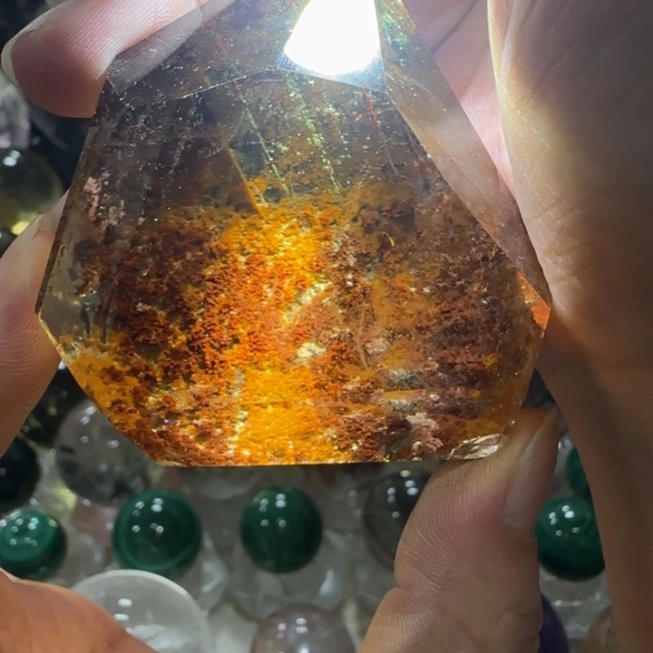水晶摆件未镶嵌a086