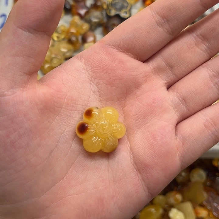 未镶嵌蜜蜡裸石?****a天然琥珀蜜蜡配件