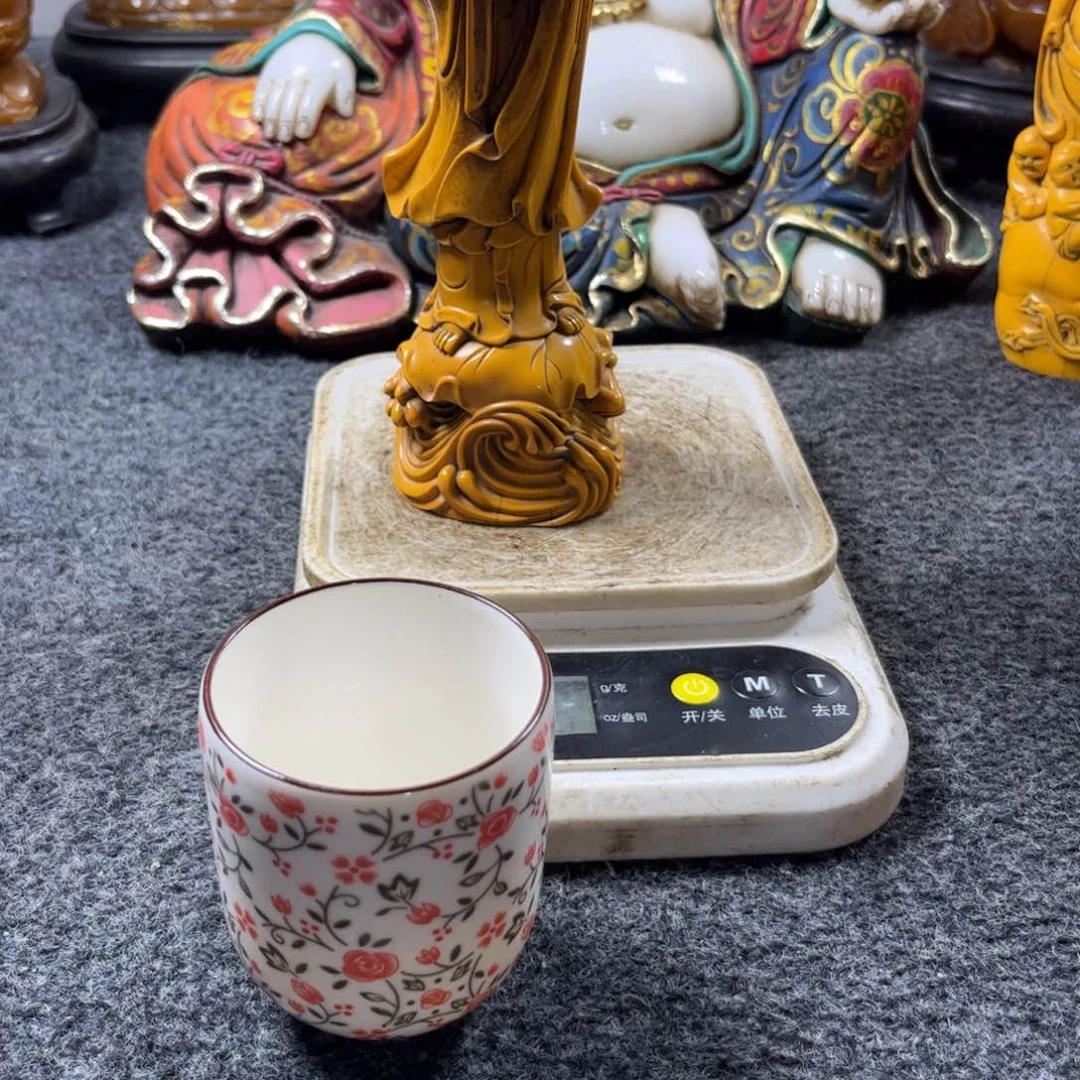 阿***哥瓷片青花手工茶杯