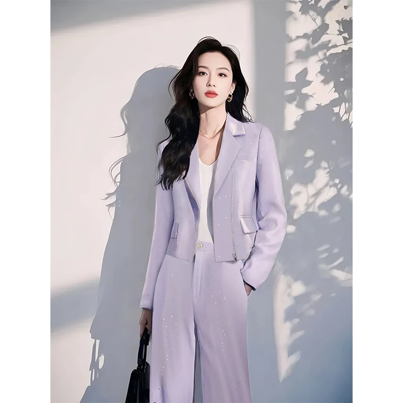 【香格里秋】时尚套装短袖长袖休闲气质时尚通勤两件套