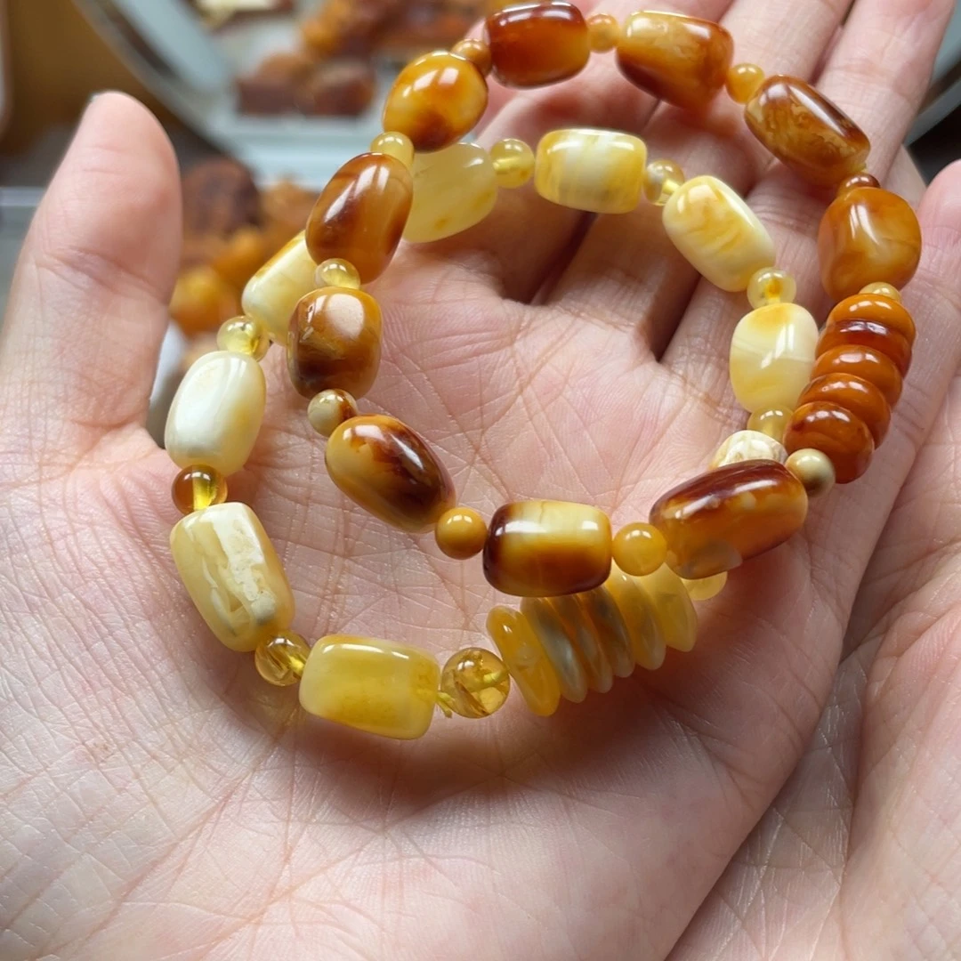 琥珀未镶嵌珠宝奇石