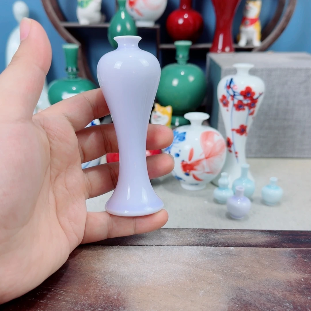 陶瓷手工小花器摆件