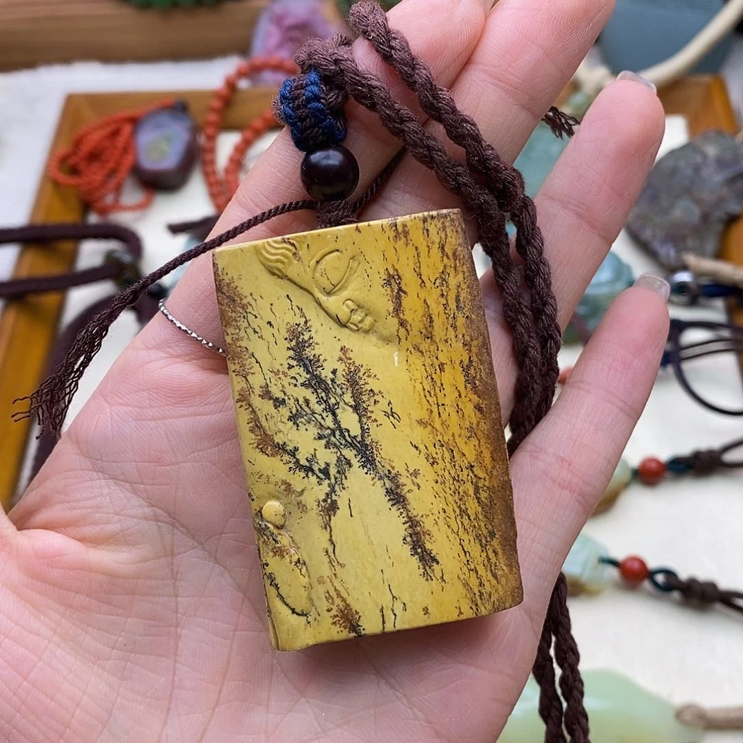 和田玉颈饰未镶嵌诗*瑶