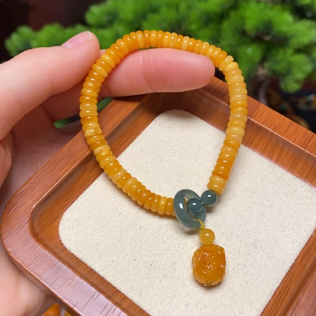 【闪购商品】手链蜜蜡未镶嵌手串