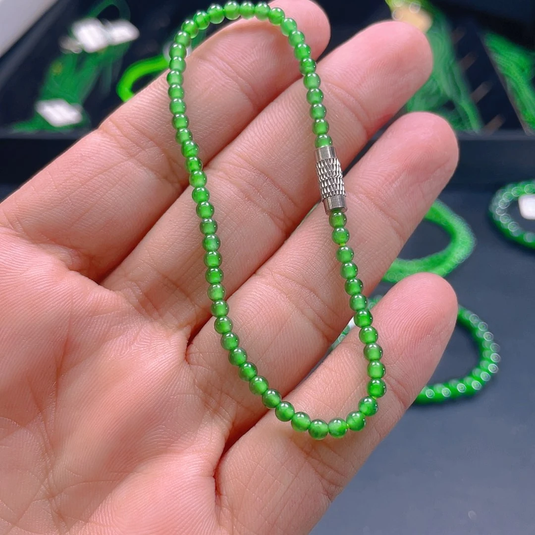 翡翠未镶嵌项链8888888888