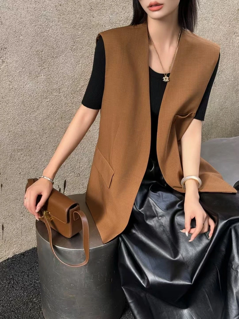 四季通用春季加绒加厚款常规马夹厚款默认衣长默认厚度宽松型