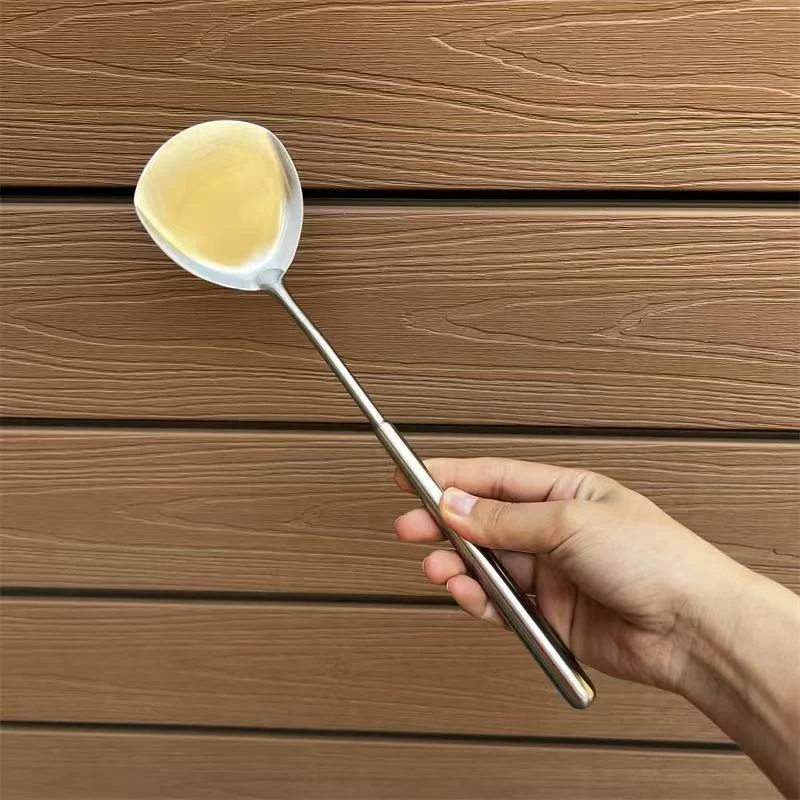 卓德铭18/10不锈钢锅铲炒菜煎饼烙饼长30.7cm宽8.5cm重约100g