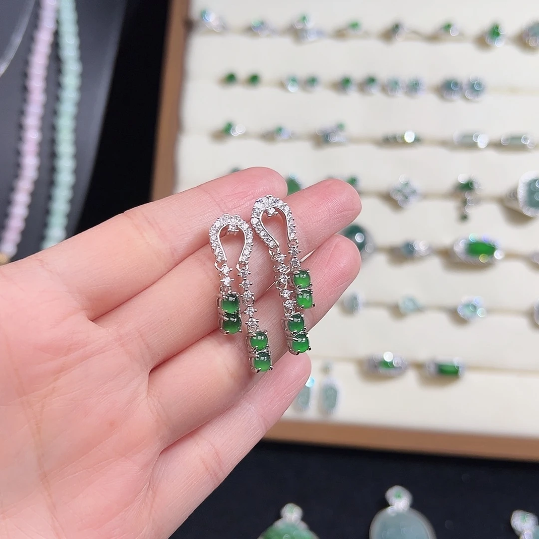 翡翠未镶嵌戒指天然