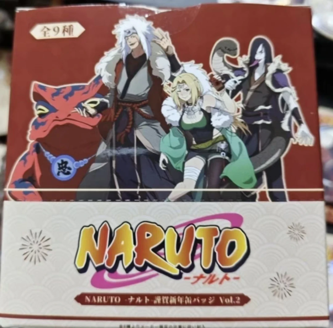 【火影忍者】日谷新春新年金签马口铁吧唧