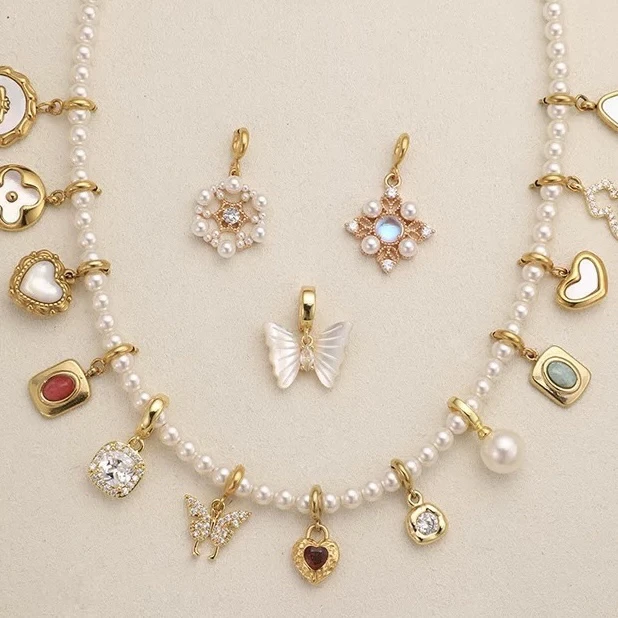 【黛莉菲发饰】微瑕手工定制饰品链接，实物以直播间为准。