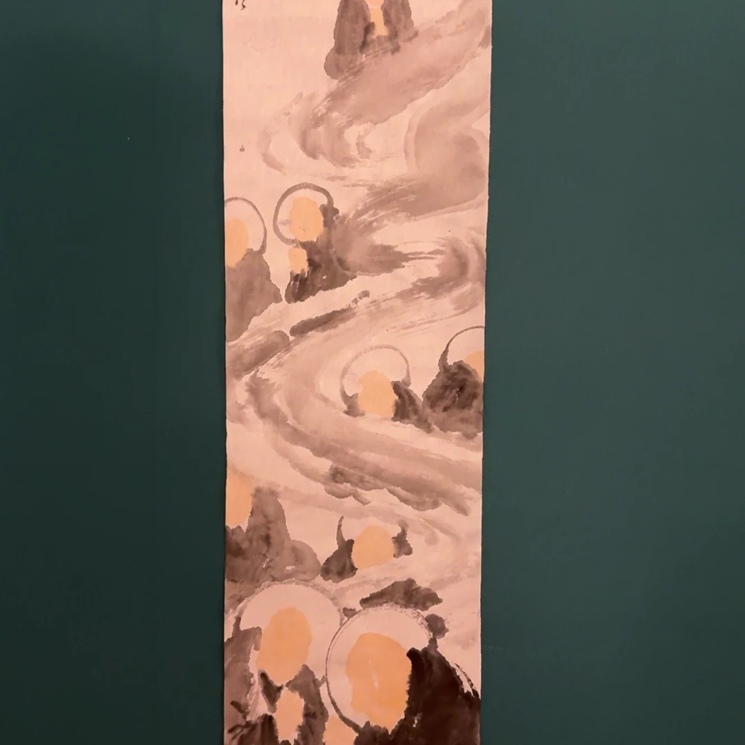 国画雷公老师作画画作