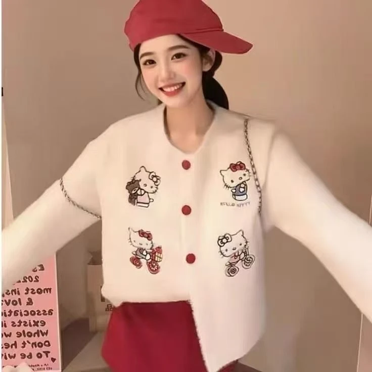秋季女毛衣针织衫韩系甜美小香风网红减龄
