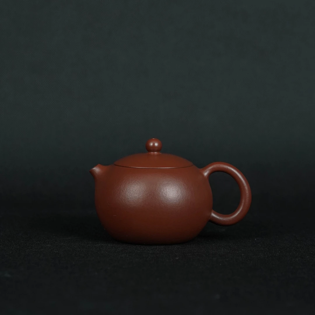 【西施】 原矿紫朱泥  150cc 手工制作 内推孔 宜兴紫砂壶
