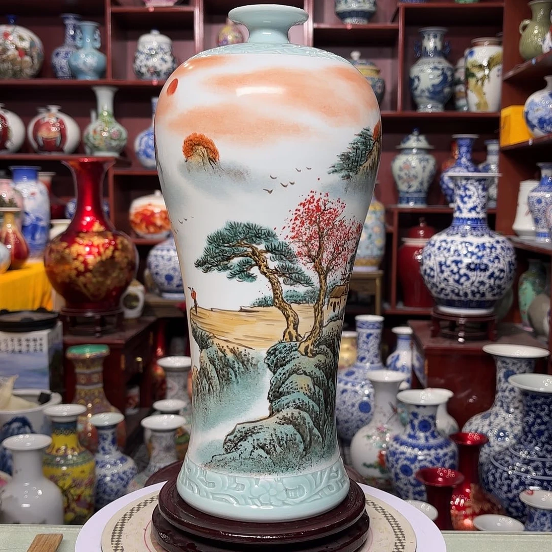 摆件陶高度38厘米宽18厘米