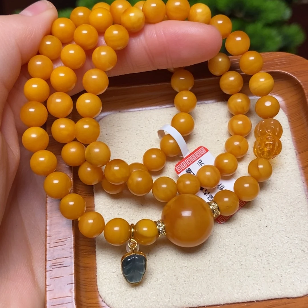 【闪购商品】手链蜜蜡未镶嵌手串